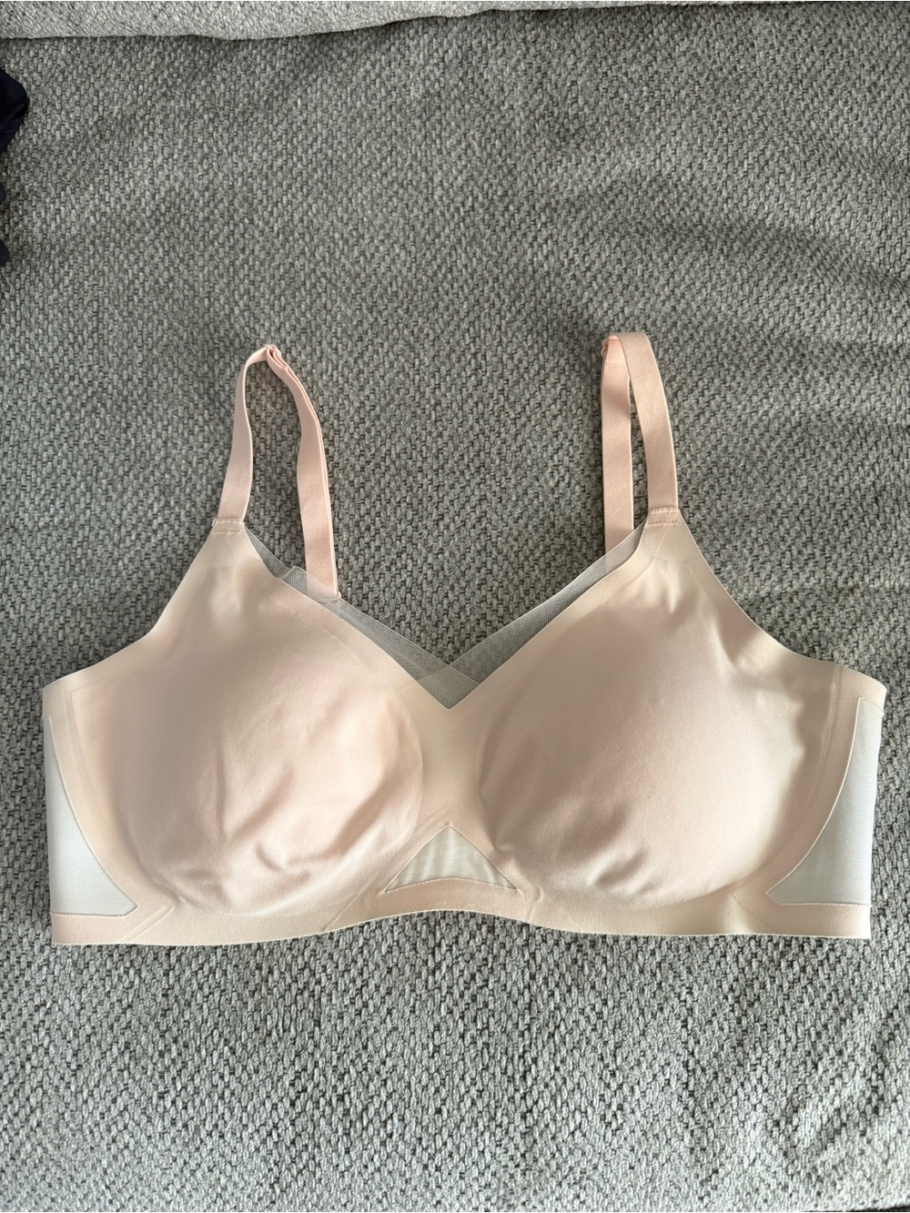 Honeylove Crossover Wireless Bra Blush Size L - Picture 10 of 10